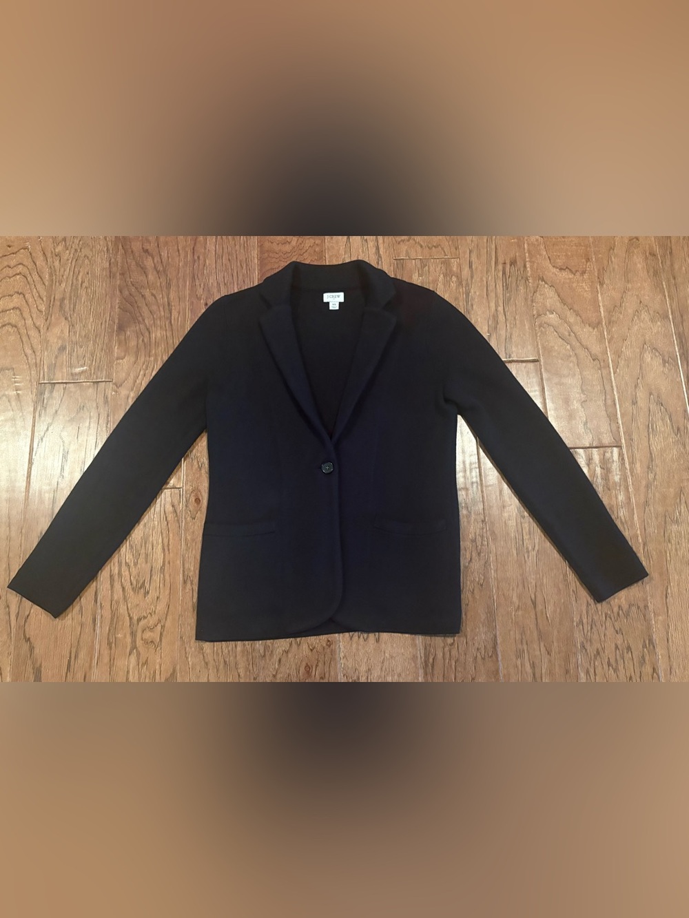 J. Crew School boy Sweater Blazer Black Size XS